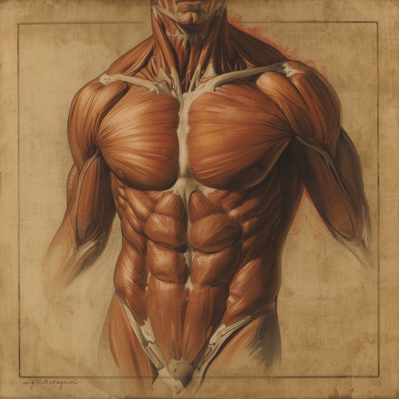 Free Renaissance Anatomy Study Image - Anatomy, Muscular, Renaissance ...