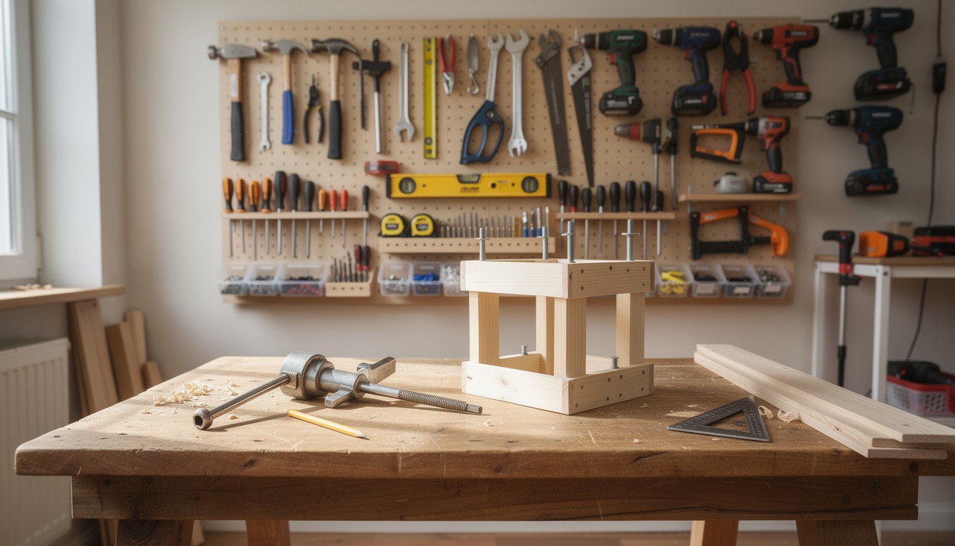 Free Organized Workshop Space Image - Workshop, Woodworking, Tools ...