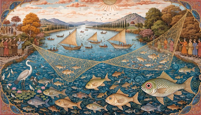 Free Golden Net Illumination Image - Net, Golden, Fishing | Download at ...