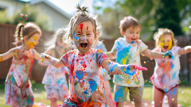 Free Joyful Color Burst Image - Children, Fun, Paints | Download at ...