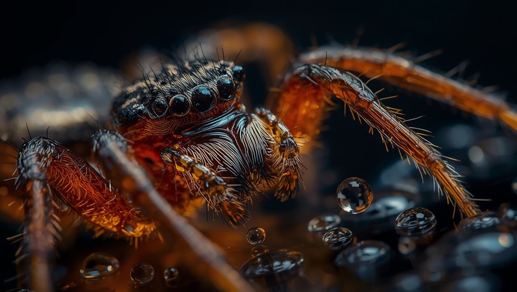 Terrifying Sharp Spider Free Dangerous Spider Strike Image - Spider, Arachnid, Macro | Download ...