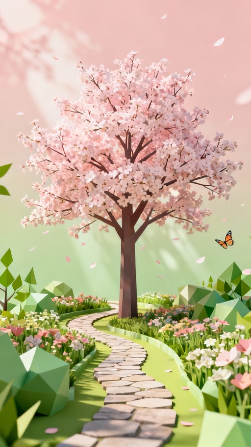 Isometric Spring Free Isometric Spring Awakening Image - Isometric, 3d, Spring ...
