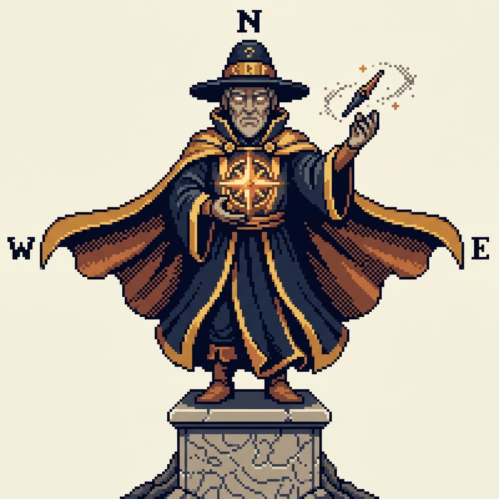 Free Compass Guardian Sprite Image - Pixel, Sprite, Guardian | Download ...