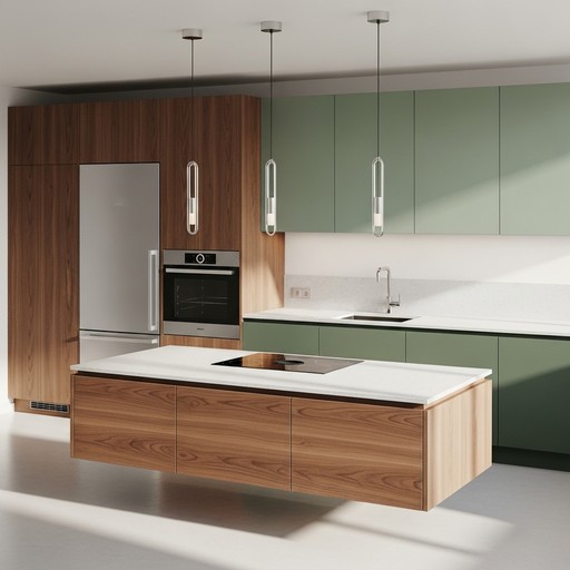 Free Minimalist Floating Kitchen Photo - Kitchen, Minimalist, Floating ...