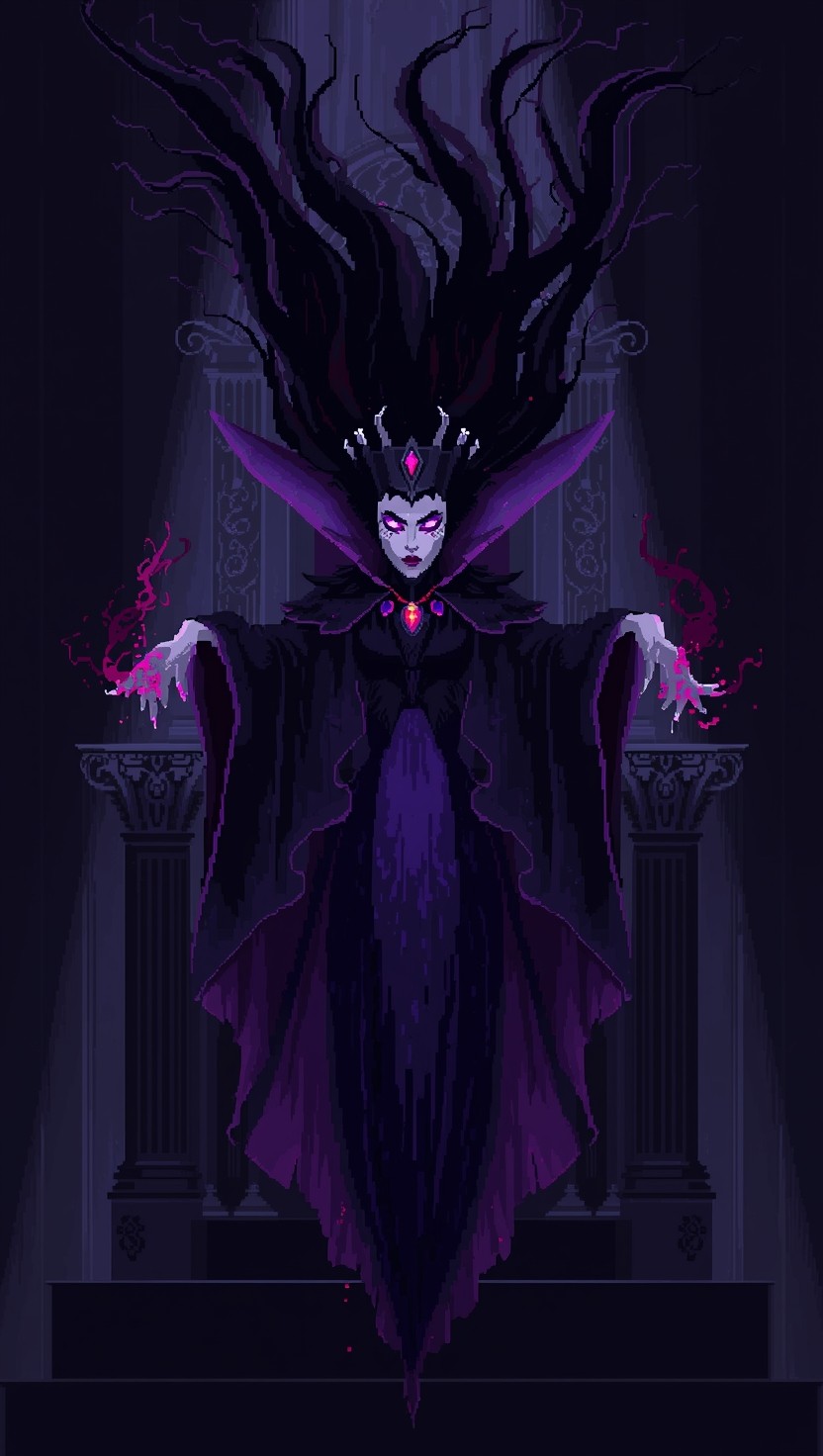 Download Dark Queen Descends Image - Queen, Woman, Gothic | StockCake