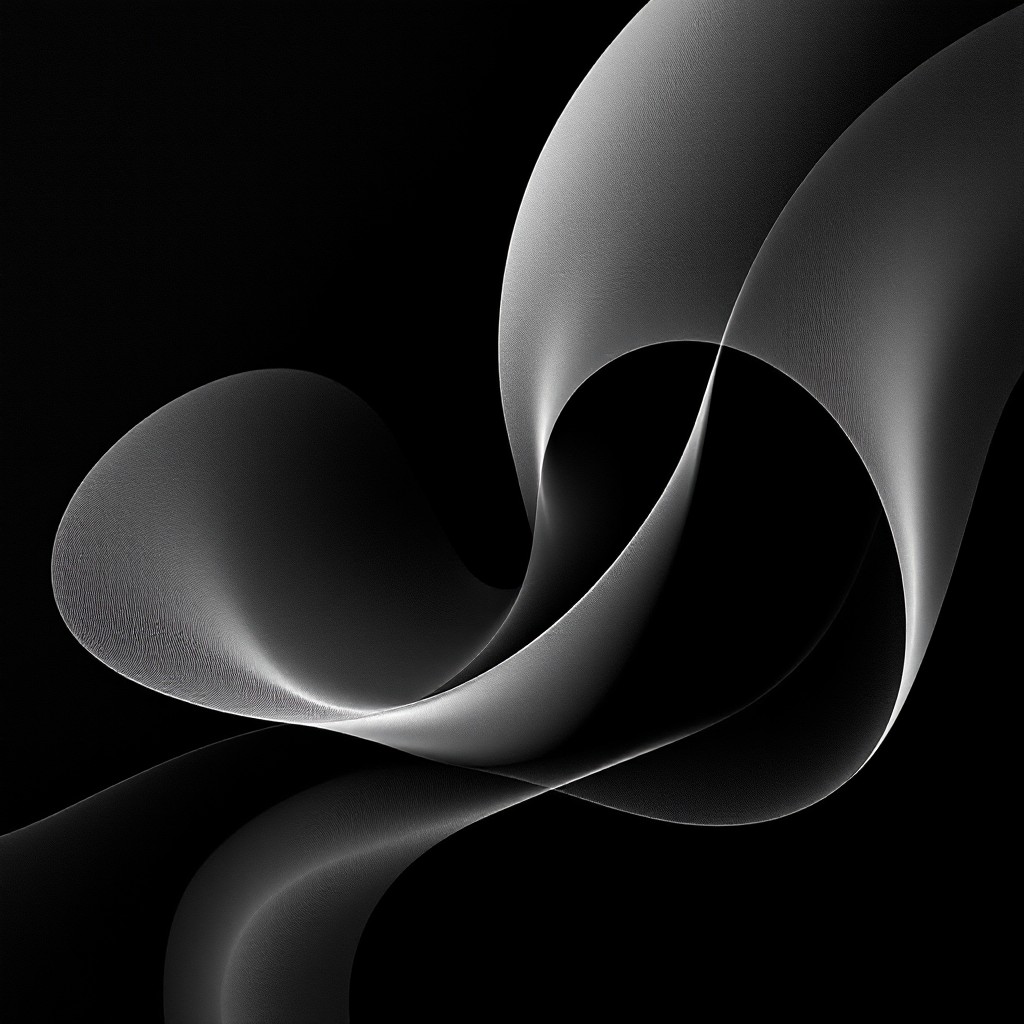Free Flowing Shadow Dance Image - Minimal, Abstract, Geometric ...