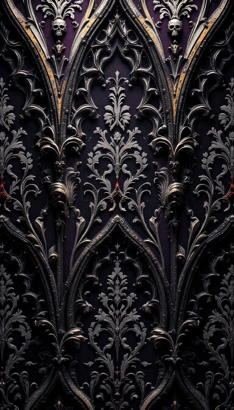 Free Gothic Pattern Emerges Image - Gothic, Victorian, Damask ...