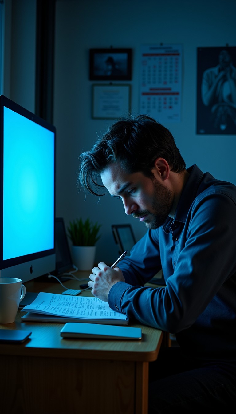 Working Tonight Free Late Night Work Image - Overtime, Deadline, Stress | Download at ...