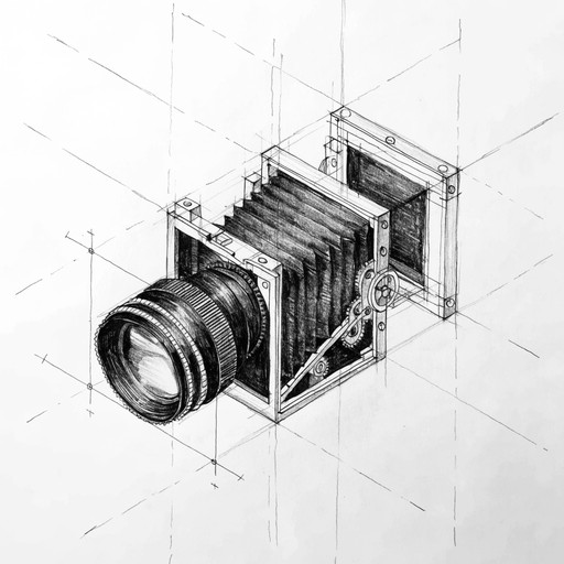 Free Vintage Camera Blueprint Image - Camera, Vintage, Sketch ...
