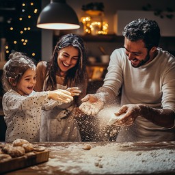 Free Family Baking Together Image - Family, Baking, Kitchen | Download ...