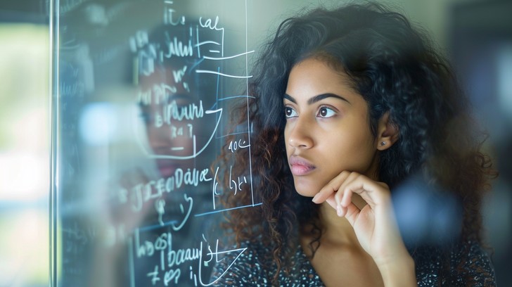 Free Focused Creative Thinking Image - Woman, Thinking, Analytical ...