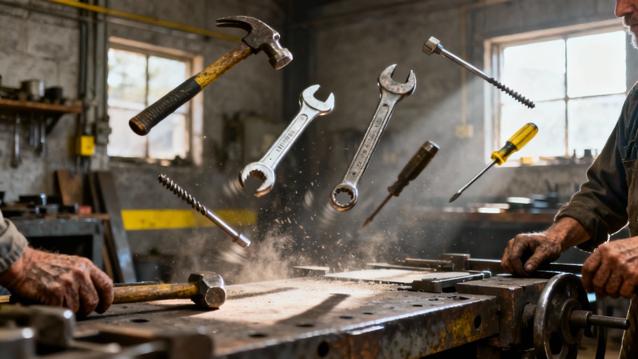 Free Tools In Flight Image - Tools, Workshop, Flying | Download at ...