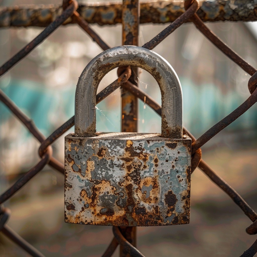 Free Rusty Padlock Secured Image - Rusty, Padlock, Lock | Download at ...