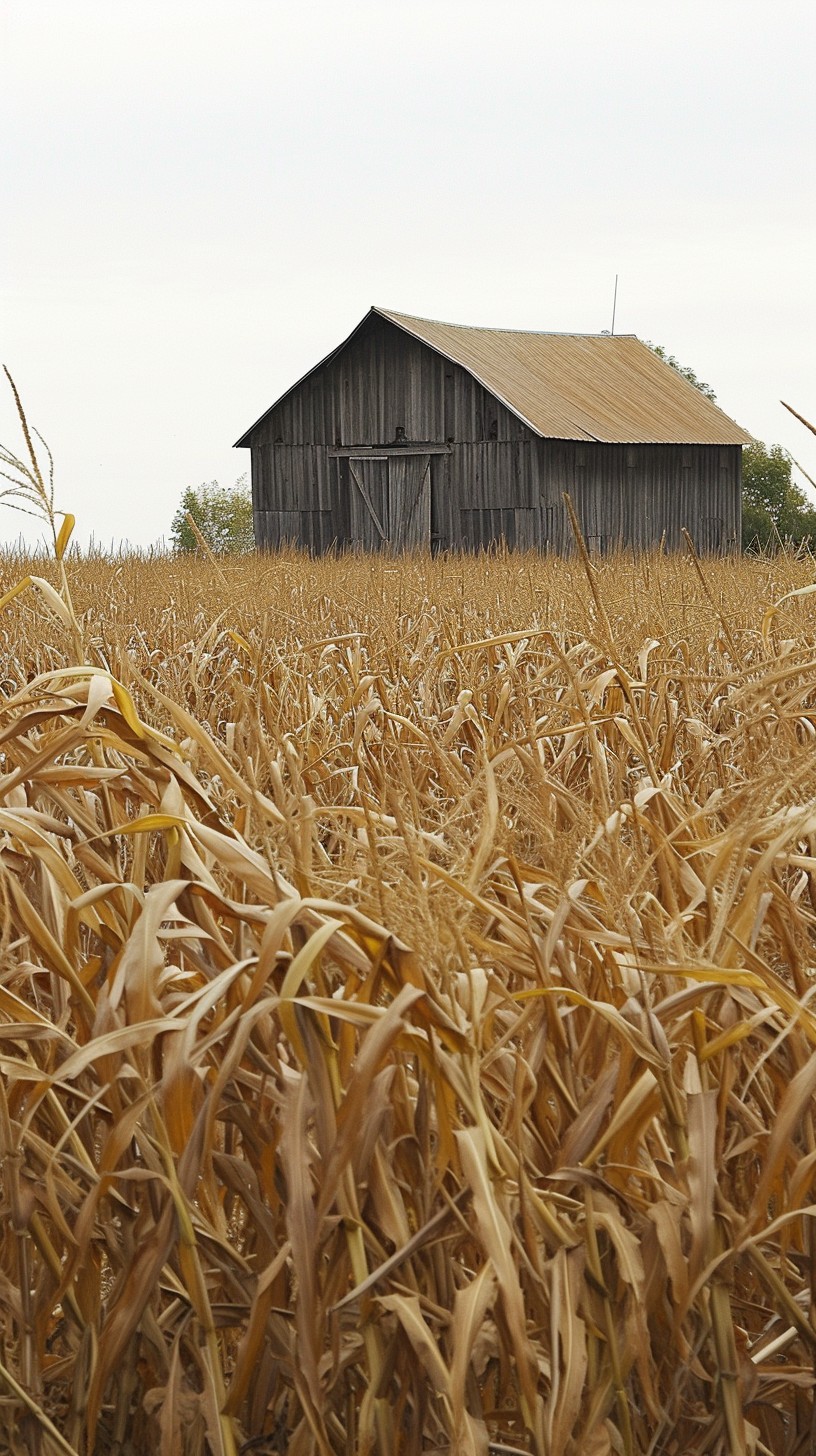 Free Rustic Barn Scene Image - Barn, Cornfield, Rustic | Download at ...