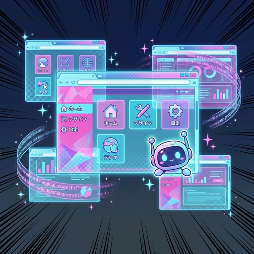 Free Futuristic Anime Interface Image - Anime, Manga, Holographic ...