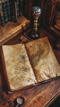 Free Antique Map Display Image - Map, Vintage, Library | Download at ...