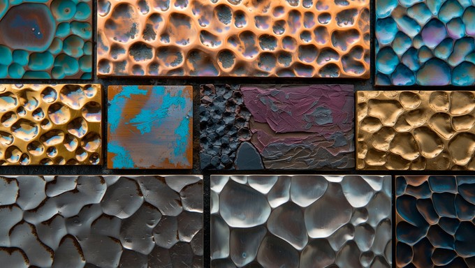 Metallic Factor Texture Free Metal Meets Heat Image - Metallic, Steel, Copper | Download at ...