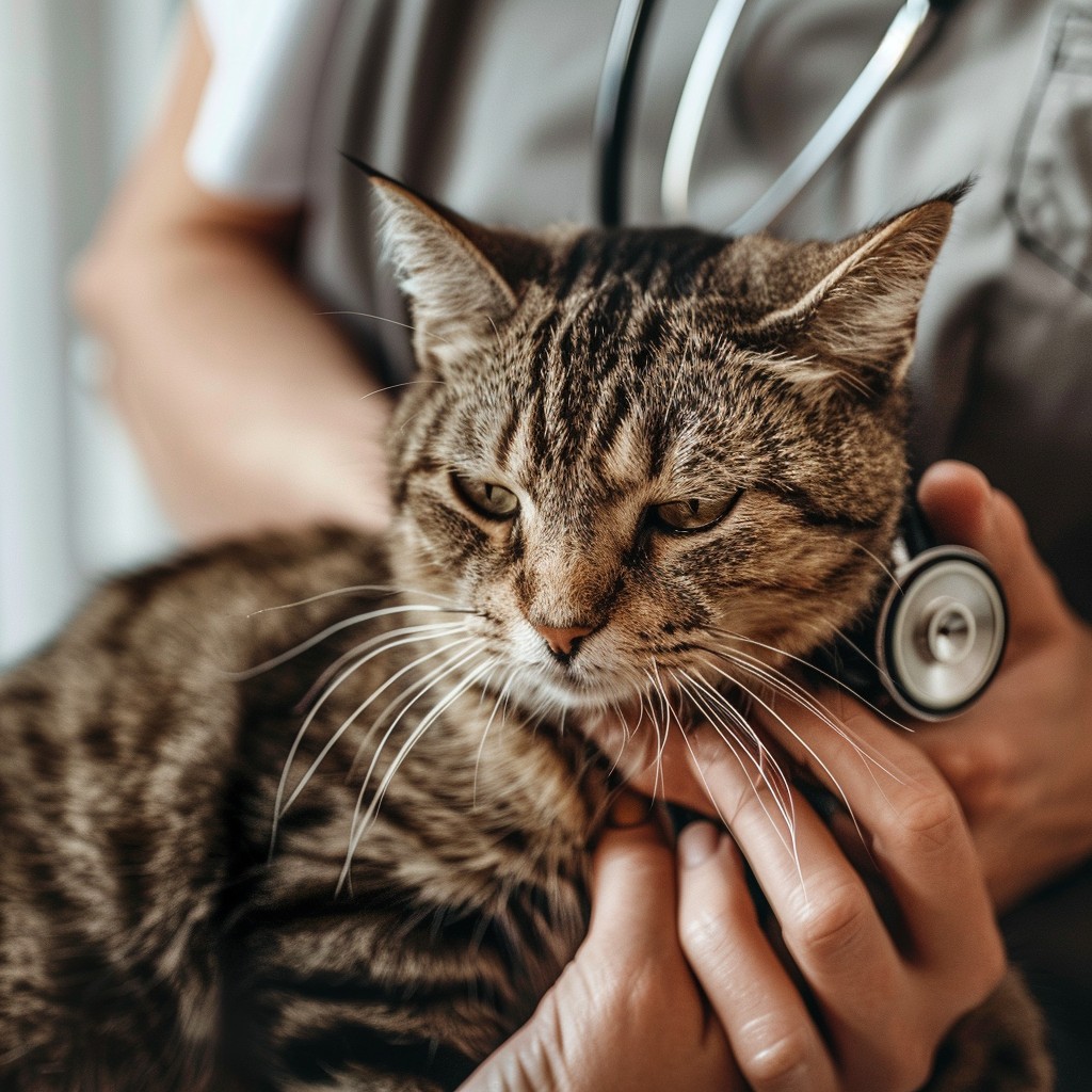 Checked Cat Free Cat getting checked Image - Cat, Veterinarian, Stethoscope ...