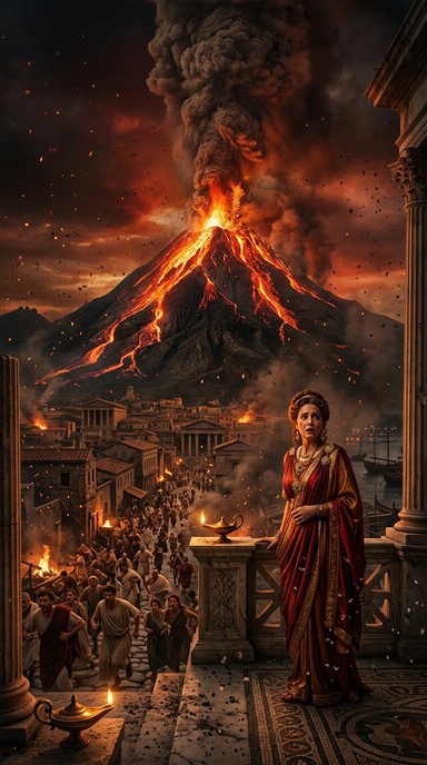 Free Ancient Roman Catastrophe Image - Volcano, Eruption, Roman ...
