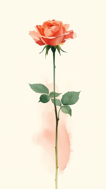 Soft Watercolour Roses Free Delicate Pink Rose Image - Rose, Watercolor, Pink | Download at ...