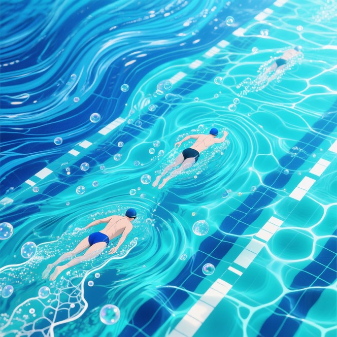 Free Rippling Pool Swimmers Image - Swimming, Ripples, Pool | Download ...