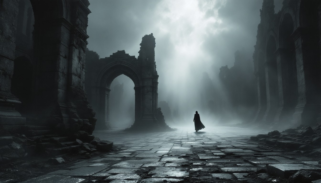 Free Ruins In Mist Photo - Gothic, Ruins, Fog | Download at StockCake