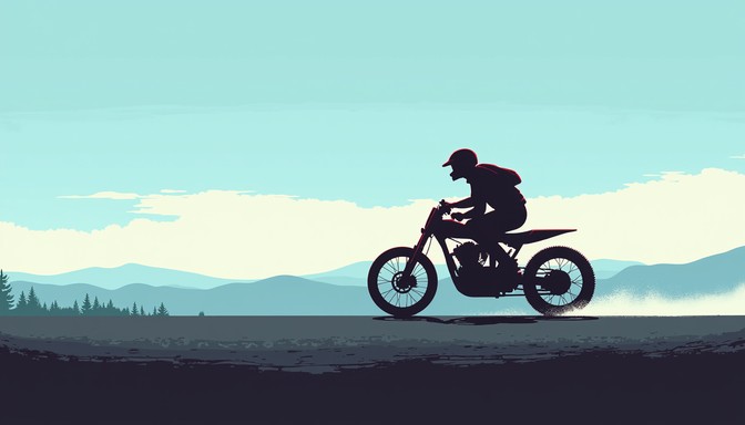 Free Speed Silhouette Highway Image - Motorcycle, Silhouette, Speed ...