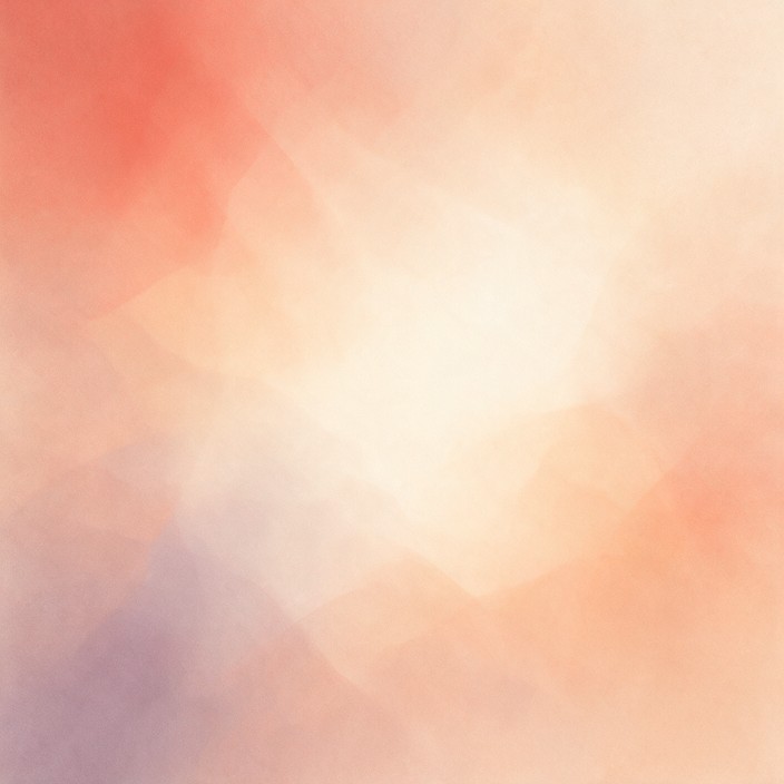 Soft peach, coral, and cream colors blend together in a smooth abstract ...