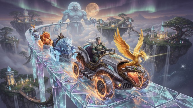 Free Mythical Racing Adventure Image - Fantasy, Racing, Magical ...