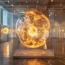 Free Artistic Light Spheres Image | Download at StockCake