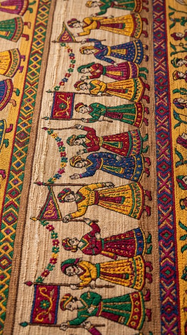 Free Festive Woven Procession Image - Textile, Procession, Festive ...