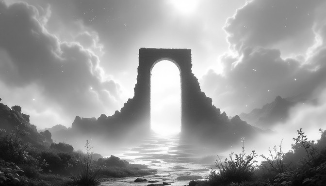 Free Mystical Gateway Beckons Image - Portal, Archway, Mysterious ...
