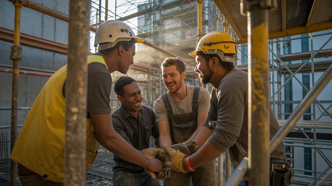 Free Teamwork builds success Image - Construction, Teamwork, Builders ...