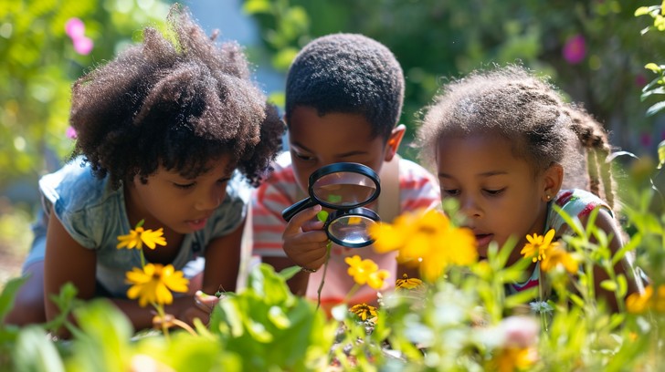 Free Curious Nature Explorers Image - Children, Curiosity, Nature ...