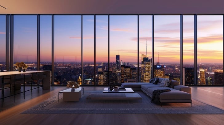 View of Luxury panoramic / scenic view apartments for sale in Kuala Lumpur City ...