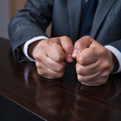 Knuckled Free White-Knuckled Workplace Tension Image - Stress, Tension, Hands ...
