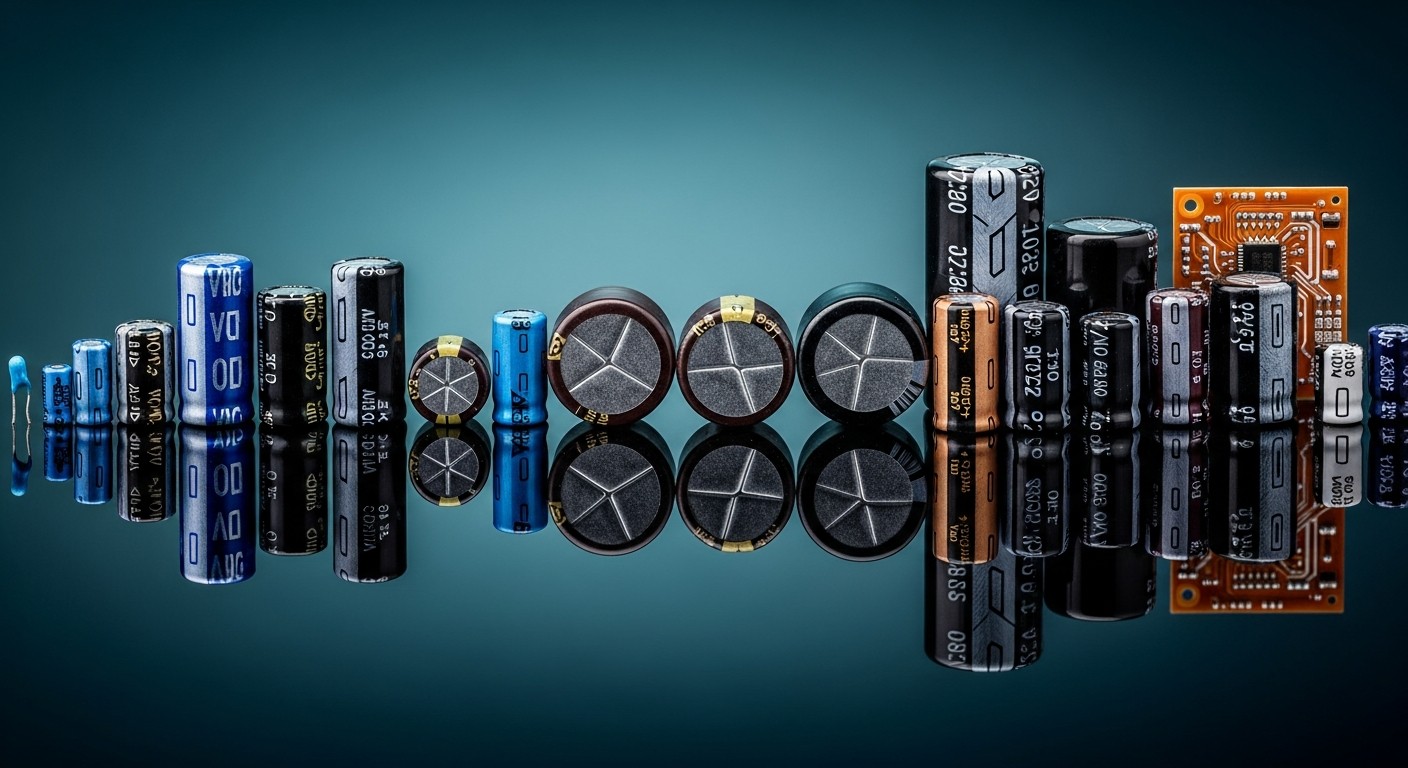 Free Electronic Cityscape Reflection Photo - Capacitors, Electronics ...