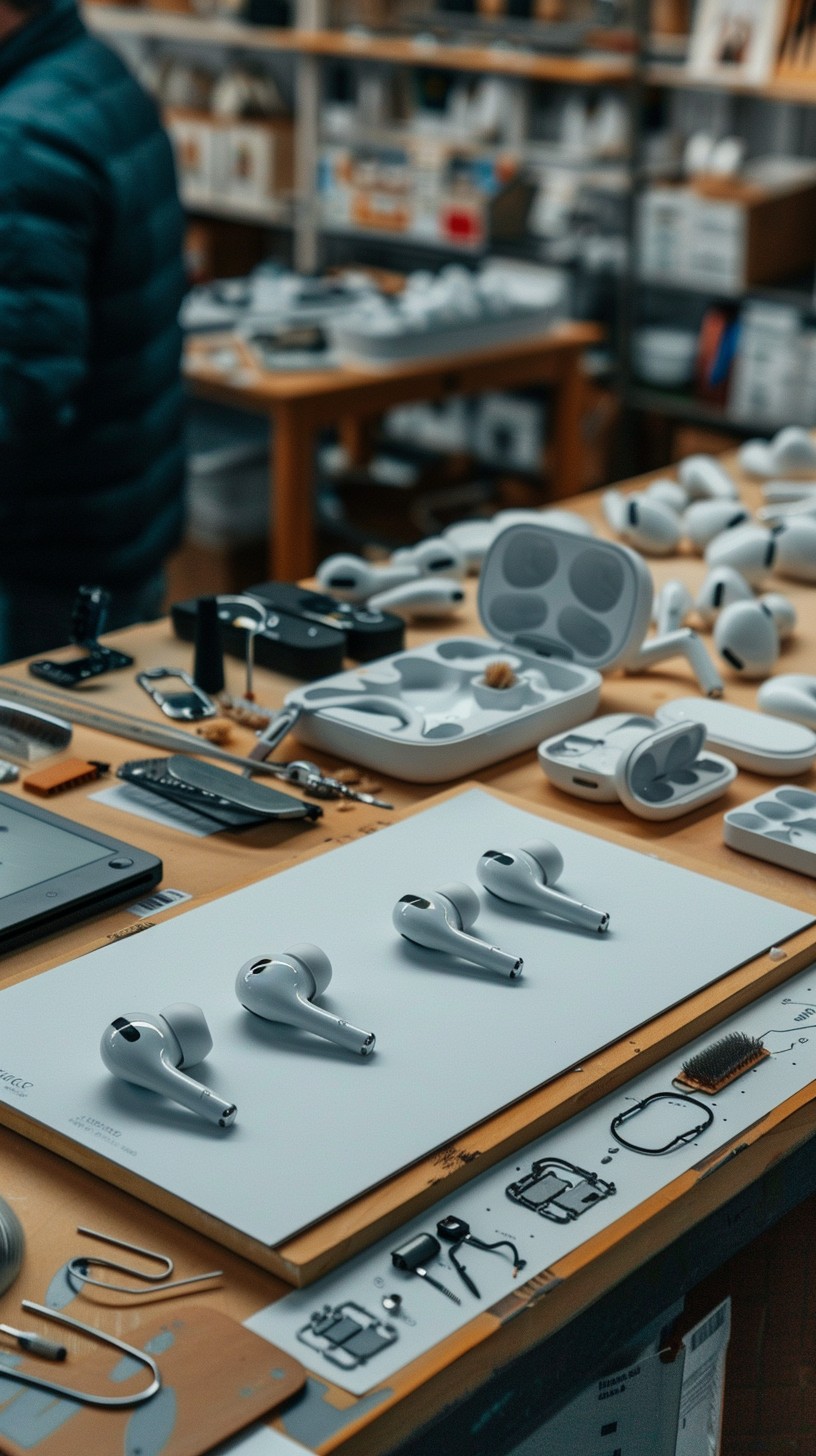 Electronics Table Design Free Electronics Display Table Image - Electronics, Earbuds, Display ...