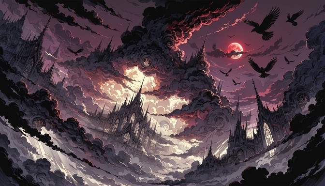 Free Gothic Storm Clouds Image - Anime, Manga, Gothic | Download at ...