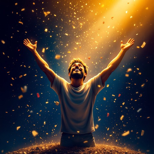 Free Triumphant Golden Victory Image - Triumph, Victory, Celebration ...