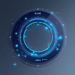Free Glowing Cyber Interface Image - Cyberpunk, Interface, Dashboard ...