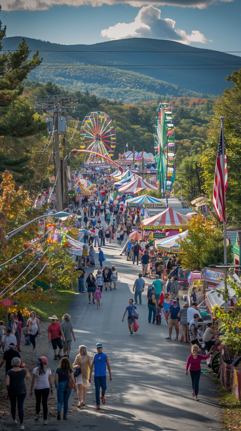 Fairgrounds Pinterest Free Festive Fairground Attraction Image - Fair, Carnival, People ...