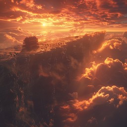 Free Noah's Ark Sunset Image - Sunset, Ark, Animals | Download at StockCake