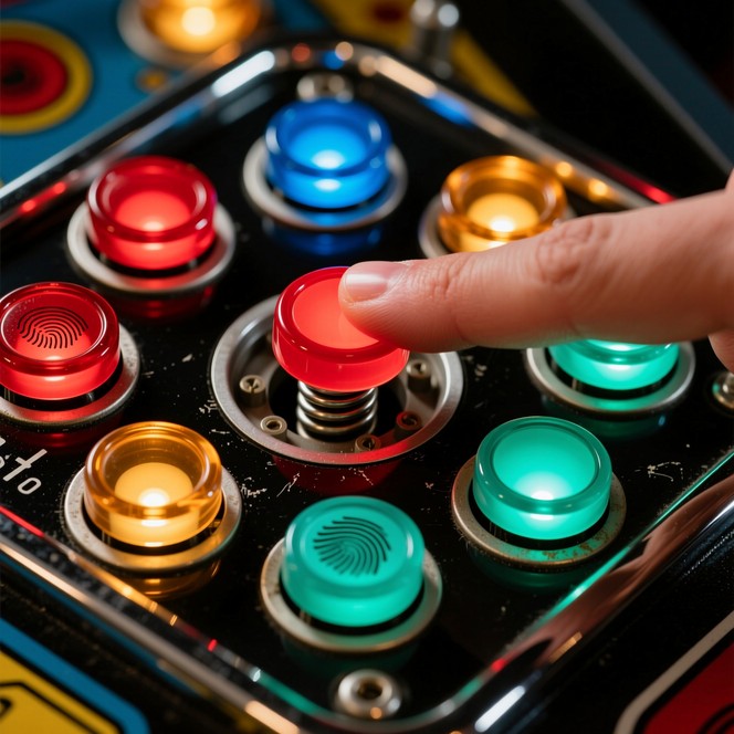 Visual Pinball Controls Free Illuminated Arcade Buttons Image - Pinball, Arcade, Buttons ...