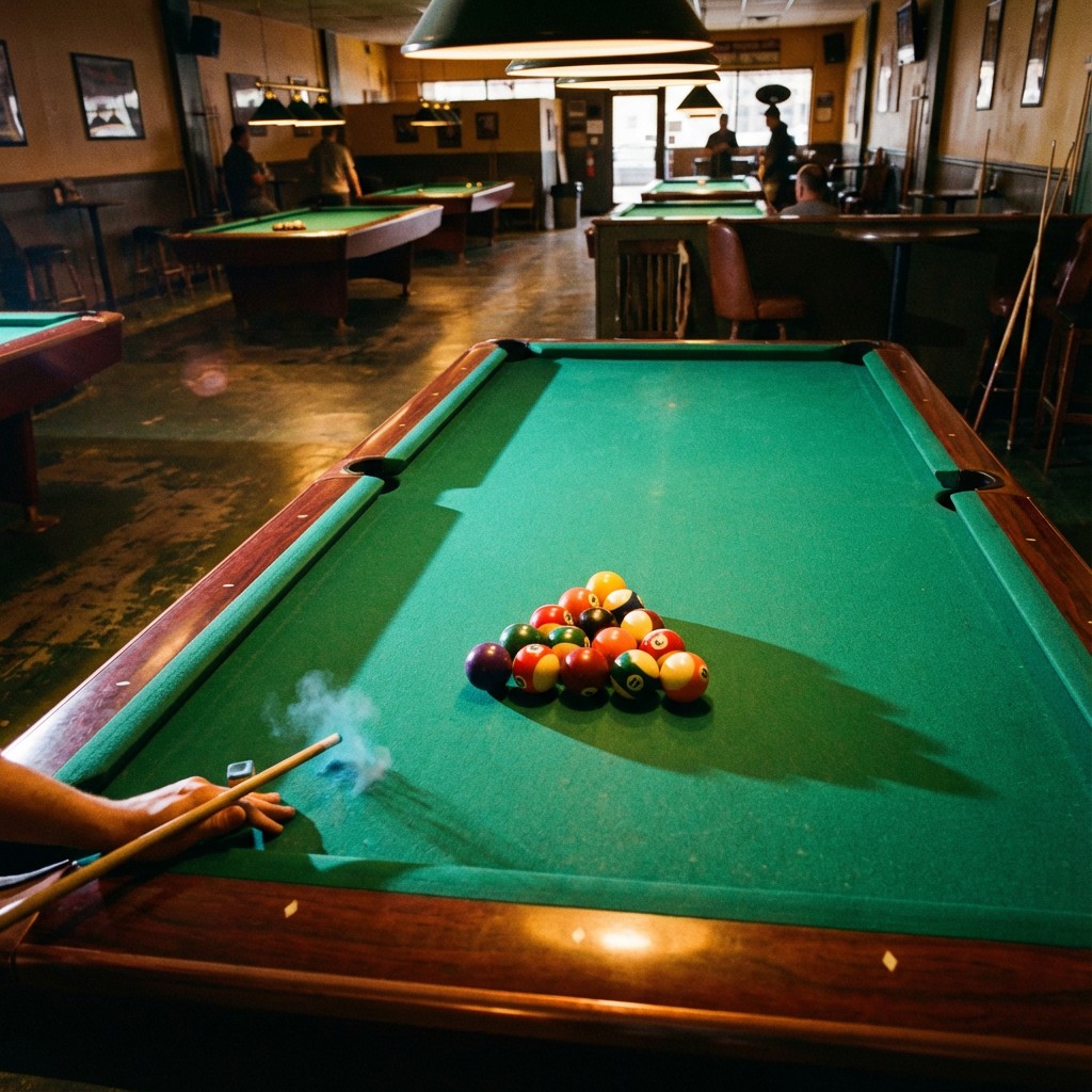 Pool Break Setup Free Chalking Before Break Image - Billiards, Pool, Table | Download at ...