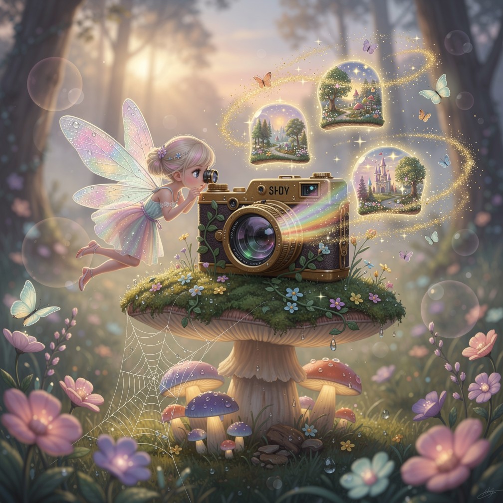 Free Enchanted Camera Dreams Image - Fairy, Camera, Enchanted ...
