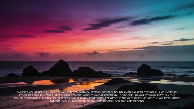 Ocean Color Scenes Free Colorful Ocean Sunset Image - Sunset, Ocean, Coastal | Download at ...