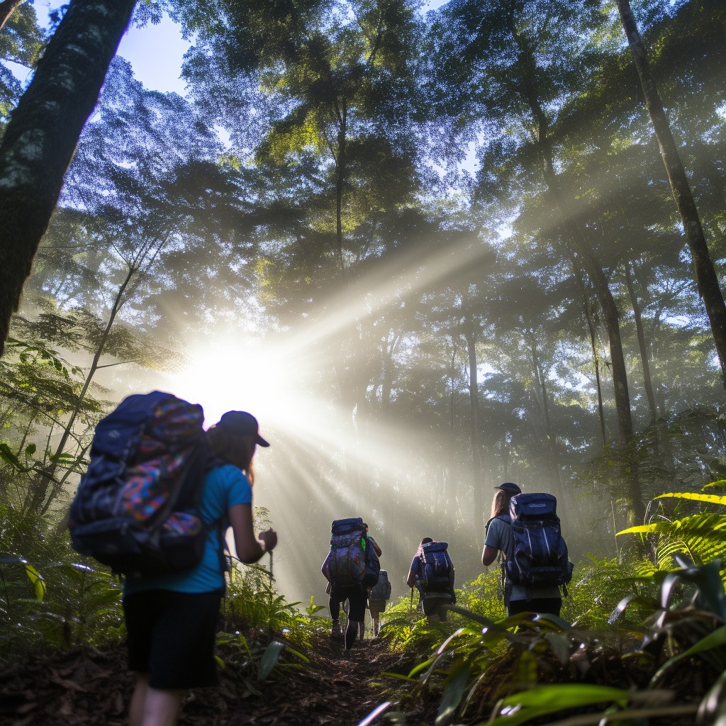 Free Forest Hiking Adventure Image - Hiking, Forest, Sunlight ...