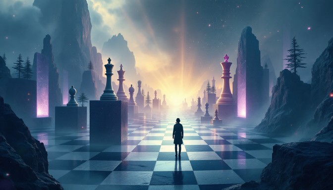 Free Infinite Chess Realm Image - Chess, Dreamscape, Surreal | Download ...