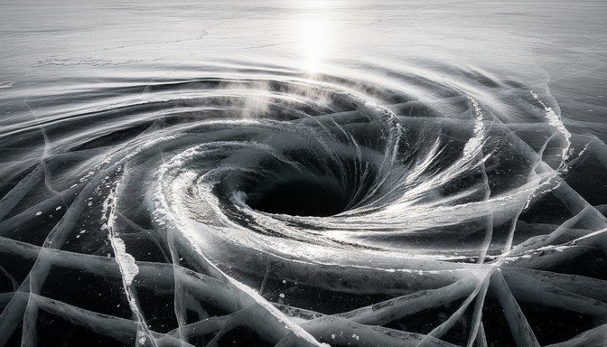 Iceical Pivot Free Icy Spiral Abyss Image - Ice, Spiral, Abyss | Download at StockCake
